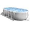 Piscine Tubulaire Prism Frame Ovale 4,00 X 2,00 X 1,00 M - Intex - Gris 2 Piscine Tubulaire Prism Frame Ovale 4,00 X 2,00 X 1,00 M - Intex - Gris -Piscine Soldes Boutique 10541494 1