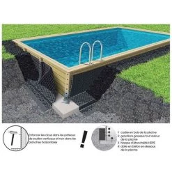 UBBINK Nappe D'étanchéité -Piscine Soldes Boutique 10970567 3