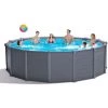 INTEX Piscine Avec Panneau En Graphite 26384 Ex 28382 478x124 Cm Ronde -Piscine Soldes Boutique 11177991 1
