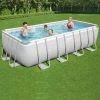 Piscine Tubulaire Bestway 4.88 X 2.44 X 1.22 M Filtre à Cartouche