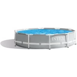 Kit Piscine Tubulaire Intex Prism Frame Ronde 3,05 X 0,76 M + Kit De Traitement Au Chlore - Gris 5 Kit Piscine Tubulaire Intex Prism Frame Ronde 3,05 X 0,76 M + Kit De Traitement Au Chlore - Gris -Piscine Soldes Boutique 11340550 2