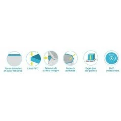 BESTWAY Piscine Tubulaire Ronde Hydrium Ø3.00 X H.1.20 M 8 BESTWAY Piscine Tubulaire Ronde Hydrium Ø3.00 X H.1.20 M -Piscine Soldes Boutique 11656123 2