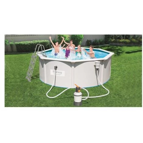 BESTWAY Piscine Tubulaire Ronde Hydrium Ø3.00 X H.1.20 M 5 BESTWAY Piscine Tubulaire Ronde Hydrium Ø3.00 X H.1.20 M – Image 3