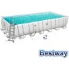BESTWAY Piscine Tubulaire Rectangle Power Steel 7.32 X 3.66 X H.1.32m - Filtre à Sable 2 BESTWAY Piscine Tubulaire Rectangle Power Steel 7.32 X 3.66 X H.1.32m - Filtre à Sable -Piscine Soldes Boutique 11989401 1
