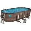 Kit Piscine Bestway POWER STEEL SWIM VISTA POOL Ovale 549x274x122cm Aspect Tressé Avec Hublots 1 Kit Piscine Bestway POWER STEEL SWIM VISTA POOL Ovale 549x274x122cm Aspect Tressé Avec Hublots -Piscine Soldes Boutique 12584982 1