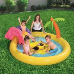 Piscine Gonflable Pour Enfants Bestway Sunnyland Splash Play 237x201x104 Cm -Piscine Soldes Boutique 13303844 4