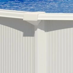 ABAK Piscine Hors Sol Acier Ronde Ø 3,65 X 1,20 M Blanche SAPHIR -Piscine Soldes Boutique 13614862 3