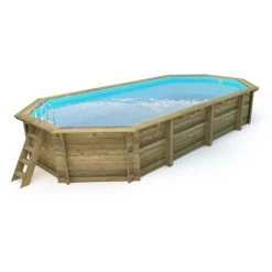 HABITAT ET JARDIN Piscine Bois " Ibiza " - 8.57 X 4.57 X 1.31 M -Piscine Soldes Boutique 150204 2
