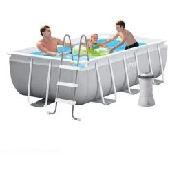 Piscine Hors-sol Autoportante Intex 26784 Rectangulaire Prism Frame 300 X 175 X 80 -Piscine Soldes Boutique 15581416 2