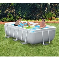 Piscine Hors-sol Autoportante Intex 26784 Rectangulaire Prism Frame 300 X 175 X 80 -Piscine Soldes Boutique 15581416 3