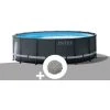 Kit Piscine Tubulaire Intex Ultra XTR Frame Ronde 4,88 X 1,22 M + 20 Kg De Zéolite - Gris -Piscine Soldes Boutique 15887356 1