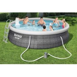 Piscine Hors-sol Bestway Rotonda 57372 Fast Set 457 X 107 Cm -Piscine Soldes Boutique 16516696 2