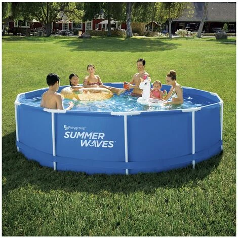 HABITAT ET JARDIN Piscine Tubulaire Metal - FETA - 3.66 X 0.91 M 4 HABITAT ET JARDIN Piscine Tubulaire Metal - FETA - 3.66 X 0.91 M – Image 2