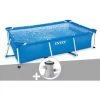 Kit Piscine Tubulaire Rectangulaire Intex 3,00 X 2,00 X 0,75 M + Filtration à Cartouche -Piscine Soldes Boutique 16740892 1