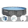 Kit Piscine Tubulaire Intex Baltik Ronde 5,49 X 1,22 M + Kit D'entretien + Bâche à Bulles + Douche Solaire - Gris 1 Kit Piscine Tubulaire Intex Baltik Ronde 5,49 X 1,22 M + Kit D'entretien + Bâche à Bulles + Douche Solaire - Gris -Piscine Soldes Boutique 16931023 1