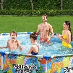 Piscine Hors-sol Tubulaire Pour Enfants Bestway Steel Pro 305x66 Cm 8 Piscine Hors-sol Tubulaire Pour Enfants Bestway Steel Pro 305x66 Cm -Piscine Soldes Boutique 17873389 2