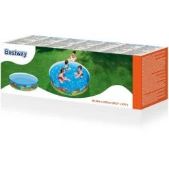 BESTWAY - PISCINE ''FILL 'N FUN'' DECOR CORAIL Ø 183 X 38CM -Piscine Soldes Boutique 17943943 4