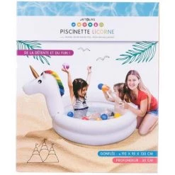 JET_LAG Piscinette Gonflable Licorne 130 Cm Blanc - Blanc 6 JET_LAG Piscinette Gonflable Licorne 130 Cm Blanc - Blanc -Piscine Soldes Boutique 18181843 2