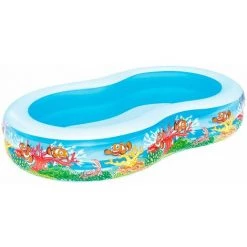 Piscina Hinchable Infantil Bestway Fondo Marino 262x157x46 Cm