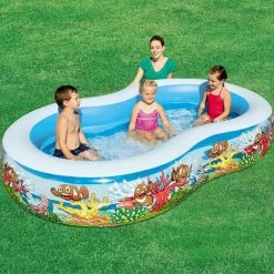 Piscina Hinchable Infantil Bestway Fondo Marino 262x157x46 Cm -Piscine Soldes Boutique 18399552 3