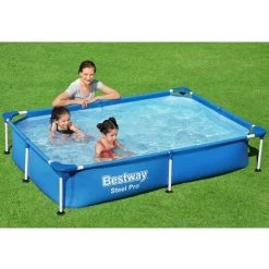 Piscine Tubulaire Bestway Rectangulaire Steel Pro 2,21 X 1,50 X 0,43 M -Piscine Soldes Boutique 18400538 3
