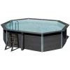 Piscine Ovale Composite Gré - 4,78 X 3,38 X 1,20 M
