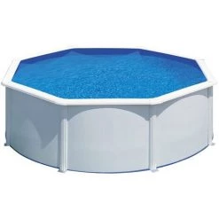 Piscine Ronde Acier Gré Bora Bora - 3 X 1,20 M