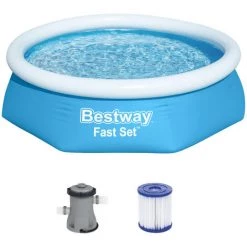 Piscine Autoportante Bestway Ø 244 Cm Avec Pompe Et Cartouche De Filtre -Piscine Soldes Boutique 18473158 3