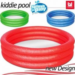 Piscine Gonflable Pataugeoire Enfant - Jardin Terrasse - Ø 152 Ou 183 Cm Bestway Ø 183 Cm - Rot (de)