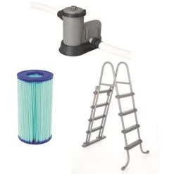 BESTWAY Piscine Tubulaire Hors Sol Power Steel Swim Vista Ronde 488 Cm - Brown 8 BESTWAY Piscine Tubulaire Hors Sol Power Steel Swim Vista Ronde 488 Cm - Brown -Piscine Soldes Boutique 18610610 2