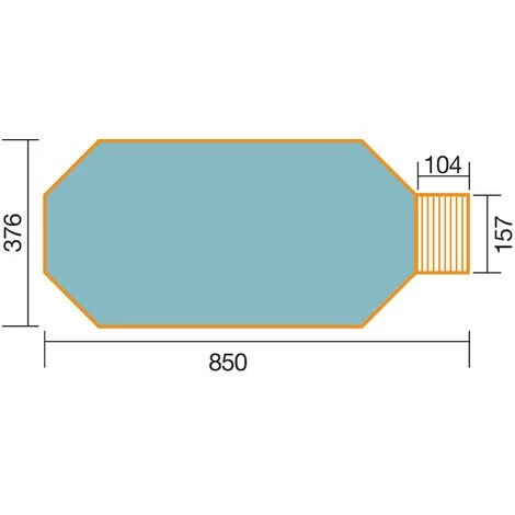 Piscine De Luxe WEKA, En Bois Massif De 25,6 M3, Inclus Kit De Filtration/local/escalier Bois. - Naturel 6 Piscine De Luxe WEKA, En Bois Massif De 25,6 M3, Inclus Kit De Filtration/local/escalier Bois. - Naturel – Image 4