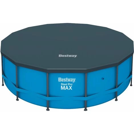 Bâche Pour Piscine - Protection Housse - Couverture En PE - Ø 457 - BESTWAY 3 Bâche Pour Piscine - Protection Housse - Couverture En PE - Ø 457 - BESTWAY