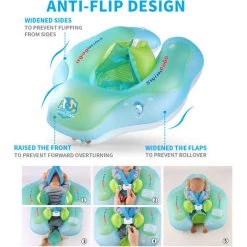 MERKMAK Bouee De Securite Pour Bebe - Bouee De Natation D Apprentissage Gonflable Avec Ceinture De Securite, Convient Aux Enfants De 6 A 30 Mois (8 A 15 Kg) -Piscine Soldes Boutique 23055947 4