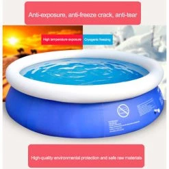 MERKMAK Piscine Tubulaire Ronde Autoportante 300x76cm -Piscine Soldes Boutique 23056324 4