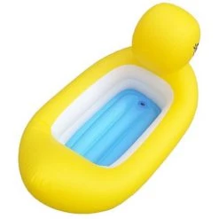 INSMA Piscine Gonflable Baignoire Natation Douche Enfant Jeux D'eau Jouet Canard Jaune -Piscine Soldes Boutique 23919941 3
