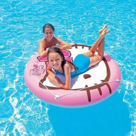 Matelas Gonflable Hello Kitty Intex - Rose - Rose Et Décor 4 Matelas Gonflable Hello Kitty Intex - Rose - Rose Et Décor – Image 2