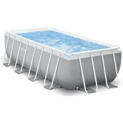 Piscine Tubulaire Prism Frame - Rectangulaire - 4 M X 2 M X 1,22 M De Intex