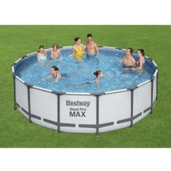 Piscine Hors Sol Ronde Bestway 5612Z Steel Pro Max 488x122cm -Piscine Soldes Boutique 28012897 2