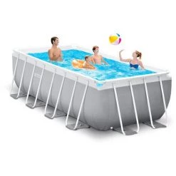Piscine Hors Sol Intex 26790 Prism Frame Premium Rectangulaire 400x200x122cm