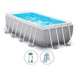 Piscine Hors Sol Intex 26790 Prism Frame Premium Rectangulaire 400x200x122cm 9 Piscine Hors Sol Intex 26790 Prism Frame Premium Rectangulaire 400x200x122cm -Piscine Soldes Boutique 28079609 3