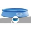 Kit Piscine Autoportée Intex Easy Set 2,44 X 0,61 M + Bâche De Protection - Bleu -Piscine Soldes Boutique 28445244 1