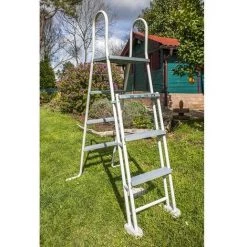 Gré Piscine Acier Pacific - Imitation Bois - Ronde - Ø 3,50 M X 1,20 M De Gre -Piscine Soldes Boutique 29109592 4