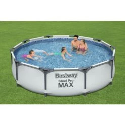 Piscine Hors-sol Tubulaire Bestway Steel Pro Max 305x76 Cm Épurateur à Cartouche De 1 249 L/H 11 Piscine Hors-sol Tubulaire Bestway Steel Pro Max 305x76 Cm Épurateur à Cartouche De 1 249 L/H -Piscine Soldes Boutique 29983610 5