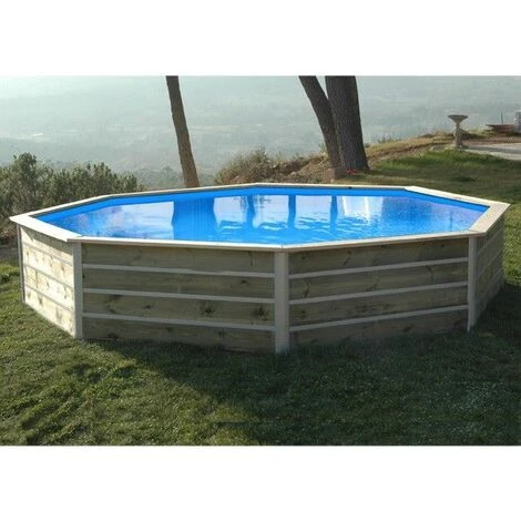 Water Clip Piscine Bois Octogonale - 4,95 X 3,15 X H. 1,29 M SAINT BERNARD 3 Water Clip Piscine Bois Octogonale - 4,95 X 3,15 X H. 1,29 M SAINT BERNARD