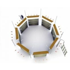 Water Clip Piscine Bois Octogonale - Ø 4,60 X H. 0,94 M BOHOL -Piscine Soldes Boutique 30461577 2