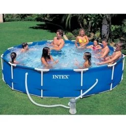 Piscine Tubulaire Ronde Intex 3,66 X 0,76 M - Piscine - Bleu -Piscine Soldes Boutique 30811956 4