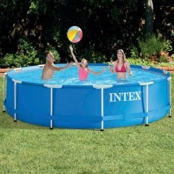 Piscine Tubulaire Ronde Intex 3,66 X 0,76 M - Piscine - Bleu -Piscine Soldes Boutique 30811956 5