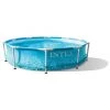 Koopman Piscine Hors Sol Tubulaire Ronde En Kit - Structure Acier - Ø 3,05 M X 0,76 M - Beachside Metal Framepool