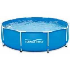 SUMMERWAVES Piscine Tubulaire Ronde Ø3,05x0,76m Summer Waves Avec Pompe