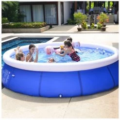 GRUPO K-2 PISCINE GONFLABLE DE FORME CIRCULAIRE 240 X 63 CM O 360 X 90 CM -Piscine Soldes Boutique 31554864 2